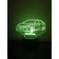 Honda Civic 3D Lamba